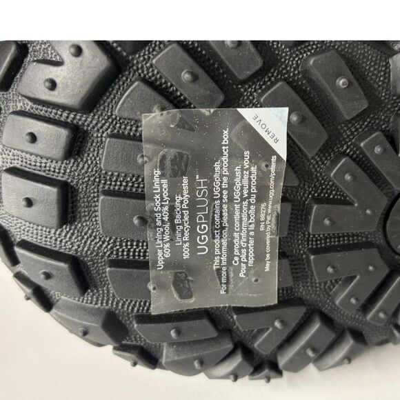 UGG Venture Daze Ultra Mini Boots Black Suede – Women’s Size 7 - Picture 10 of 13